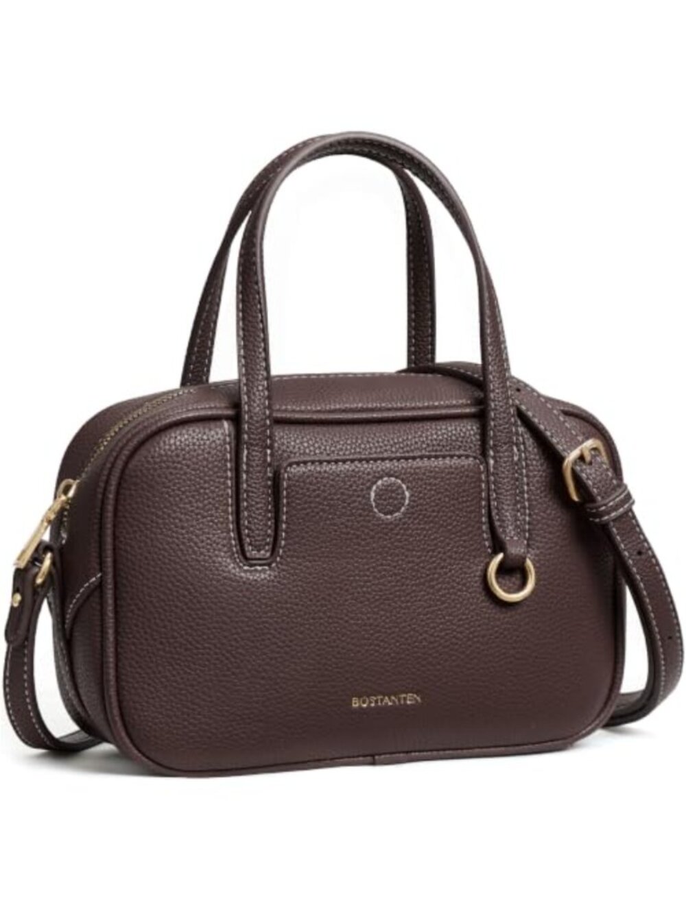Small Crossbody Bag Women Vegan Leather Purse 3-in-1 Detachable Strap Top Handle